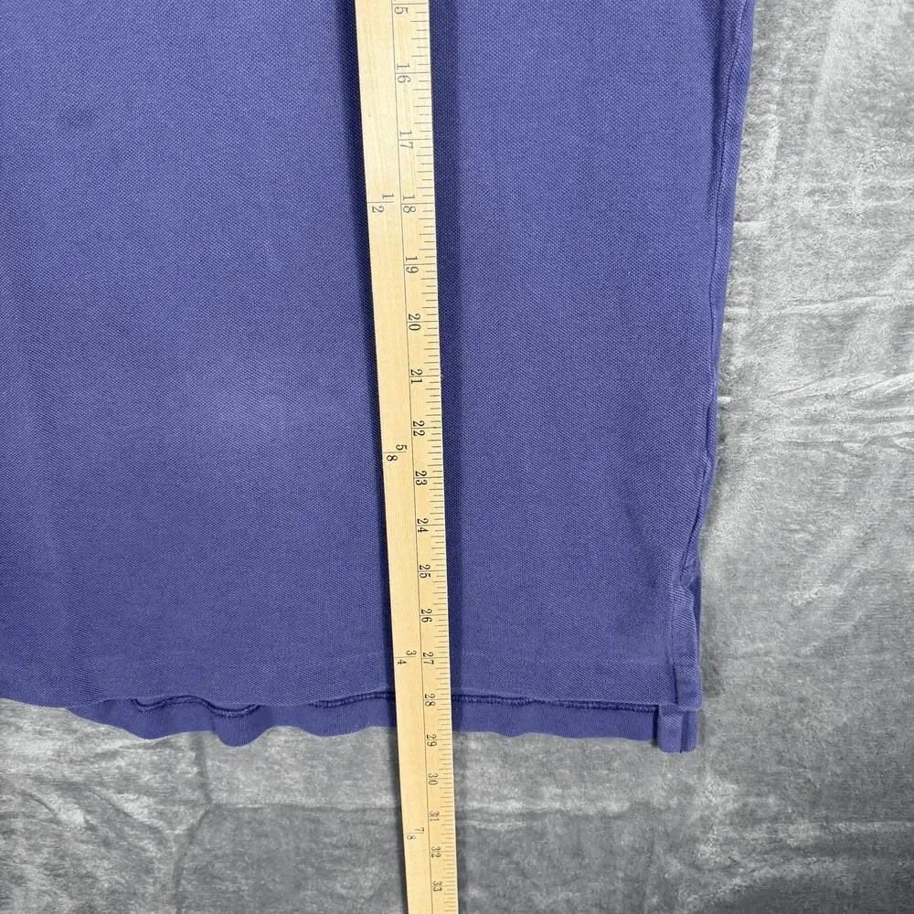 Polo By Ralph Lauren Mens Polo Shirt‎ Sz S Purple Short Sleeve Cotton Logo